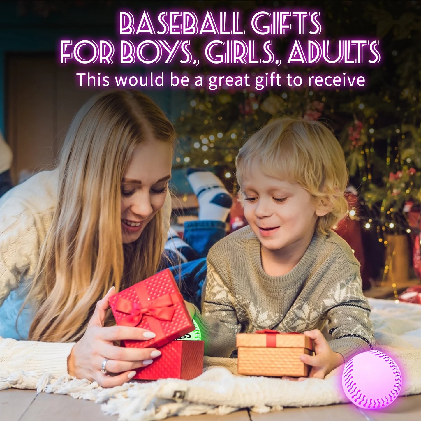 Light up, Glow in the dark - Baseball