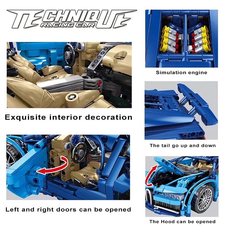 Sports Car Building Blocks