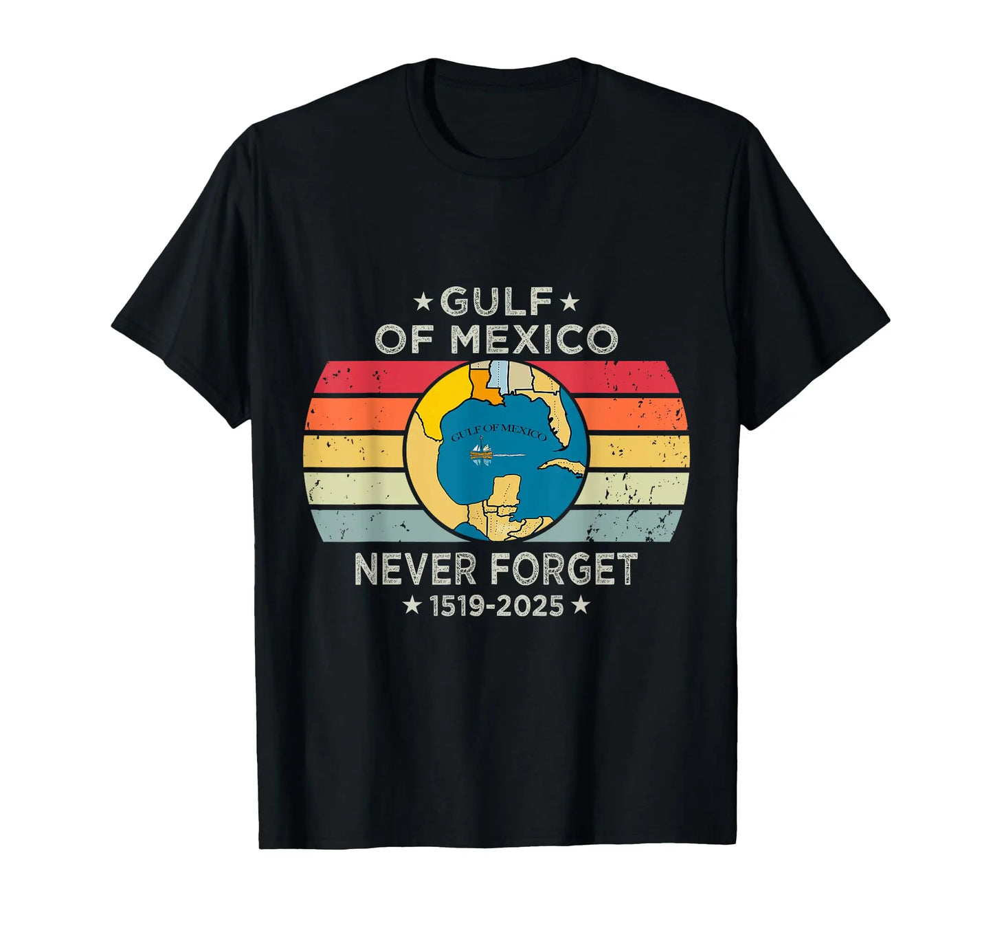 Gulf of America/Mexico tee Shirt - Never Forget